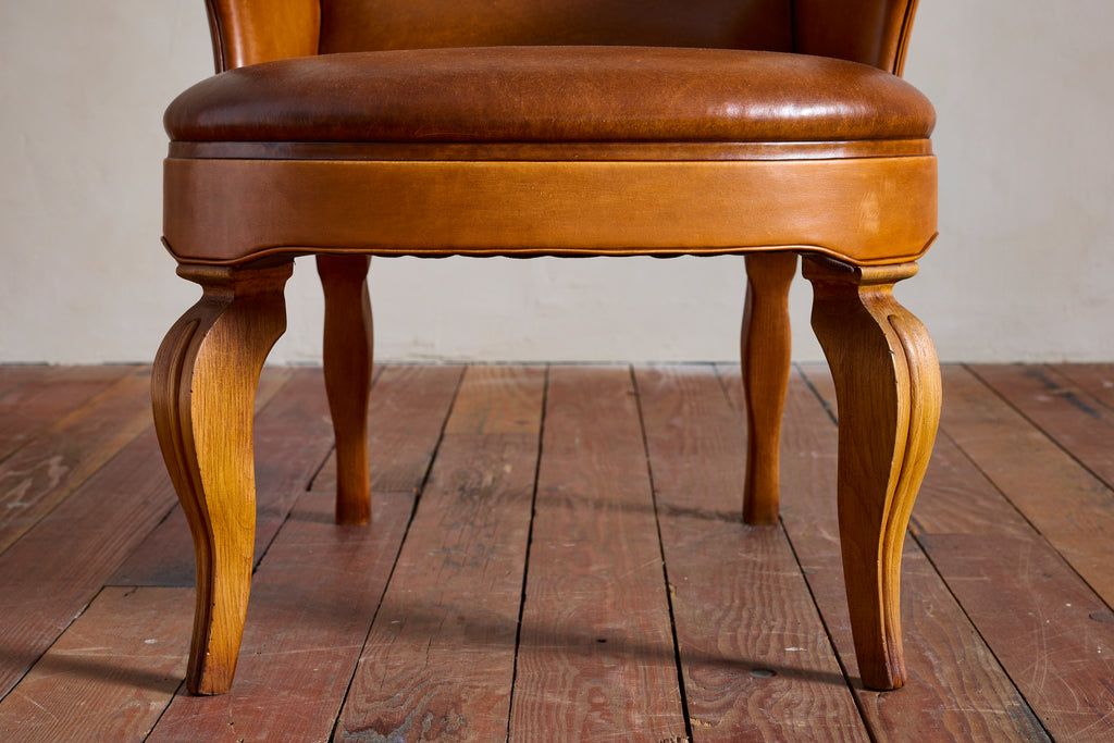 Frits Henningsen Style Wingback Chair