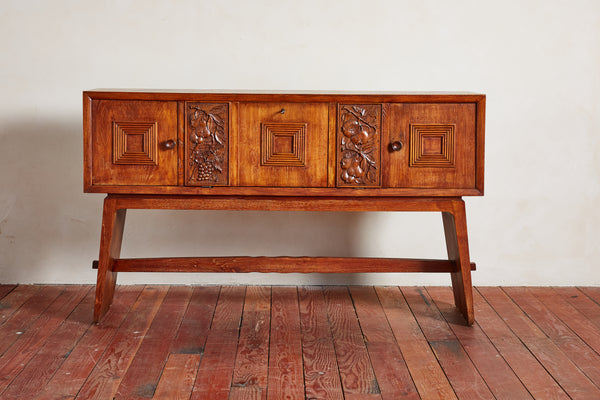 1940's Italian Carved Sideboard