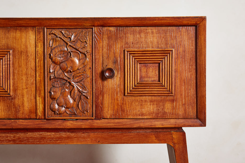 1940's Italian Carved Sideboard