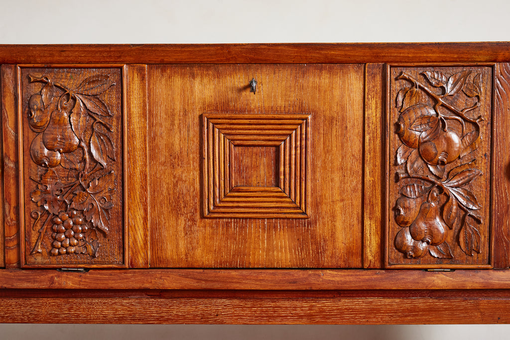 1940's Italian Carved Sideboard