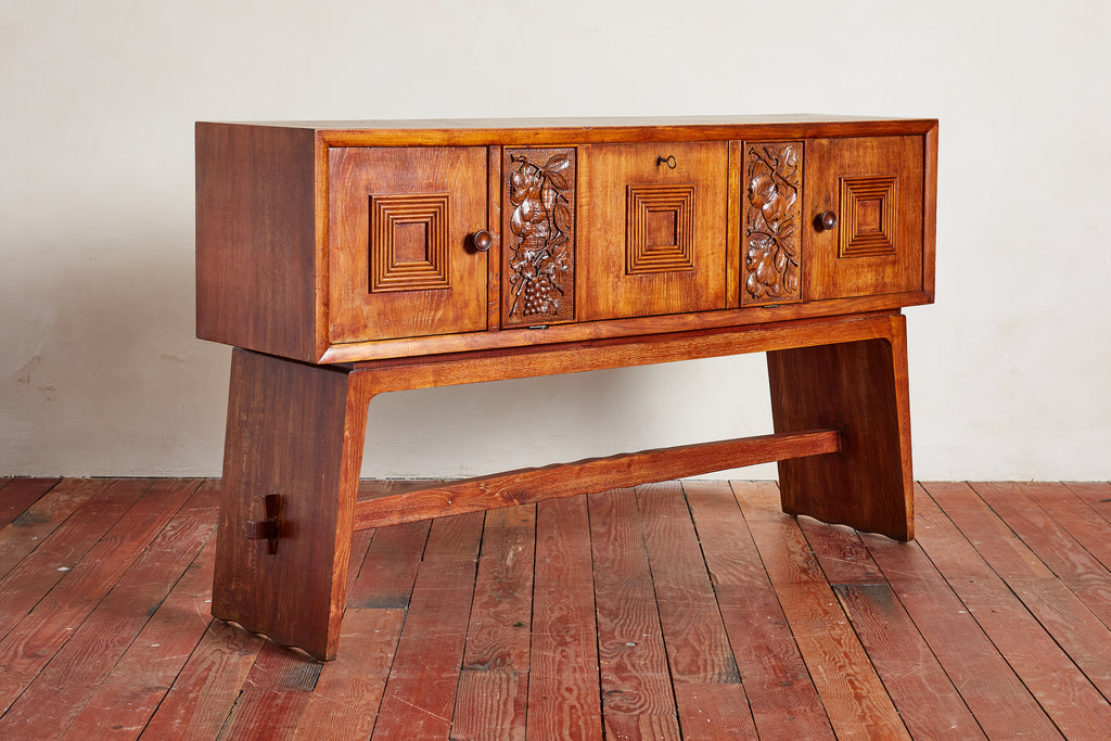 1940's Italian Carved Sideboard
