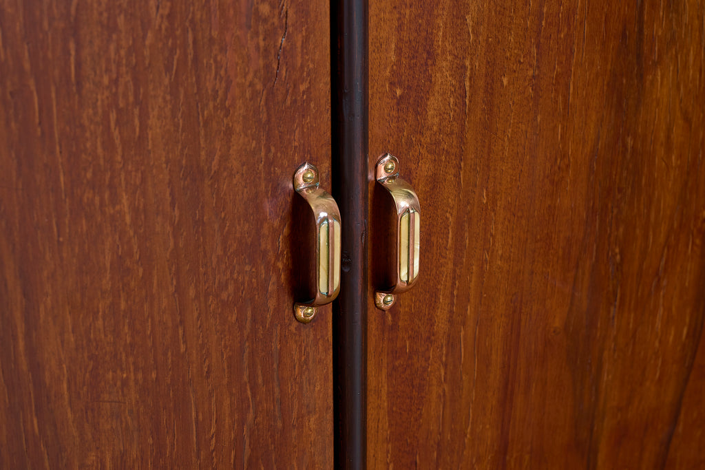 1940's Italian Rosewood Bar Cabinet