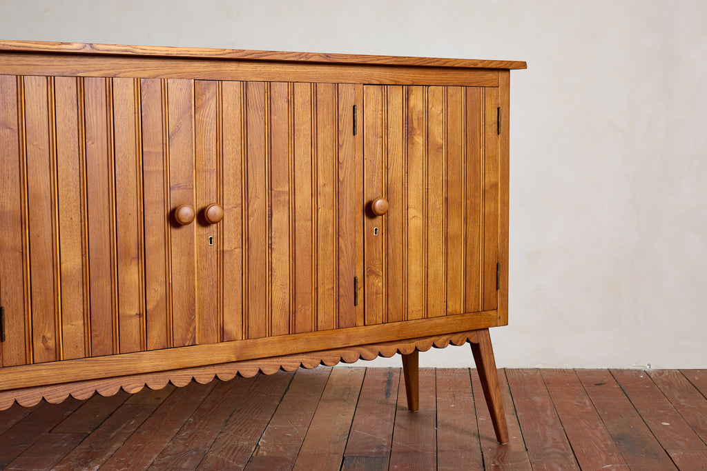 Italian Scalloped Sideboard