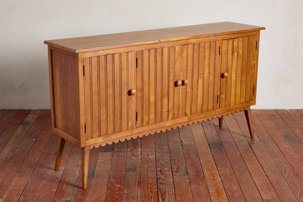 Italian Scalloped Sideboard