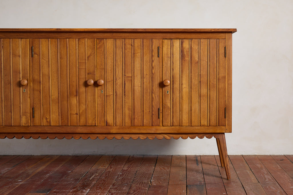 Italian Scalloped Sideboard