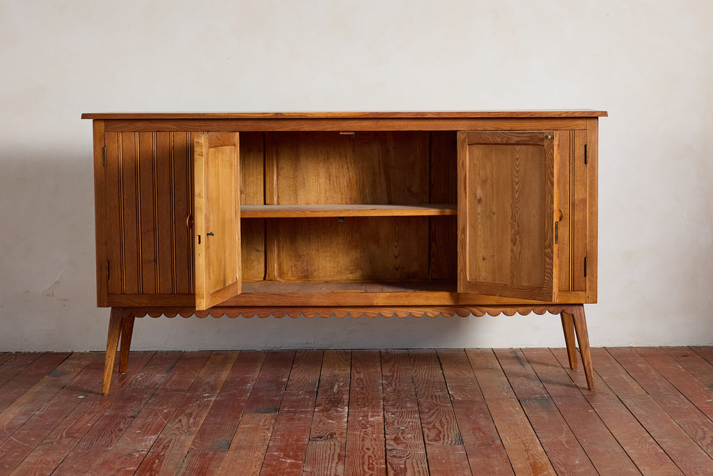 Italian Scalloped Sideboard
