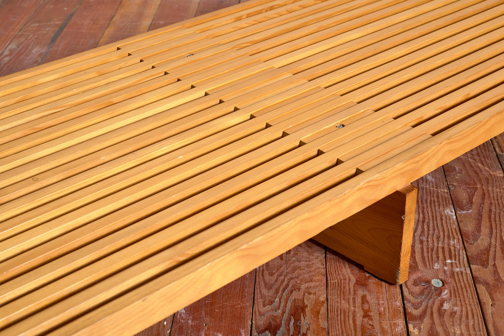 Charlotte Perriand attributed Bench