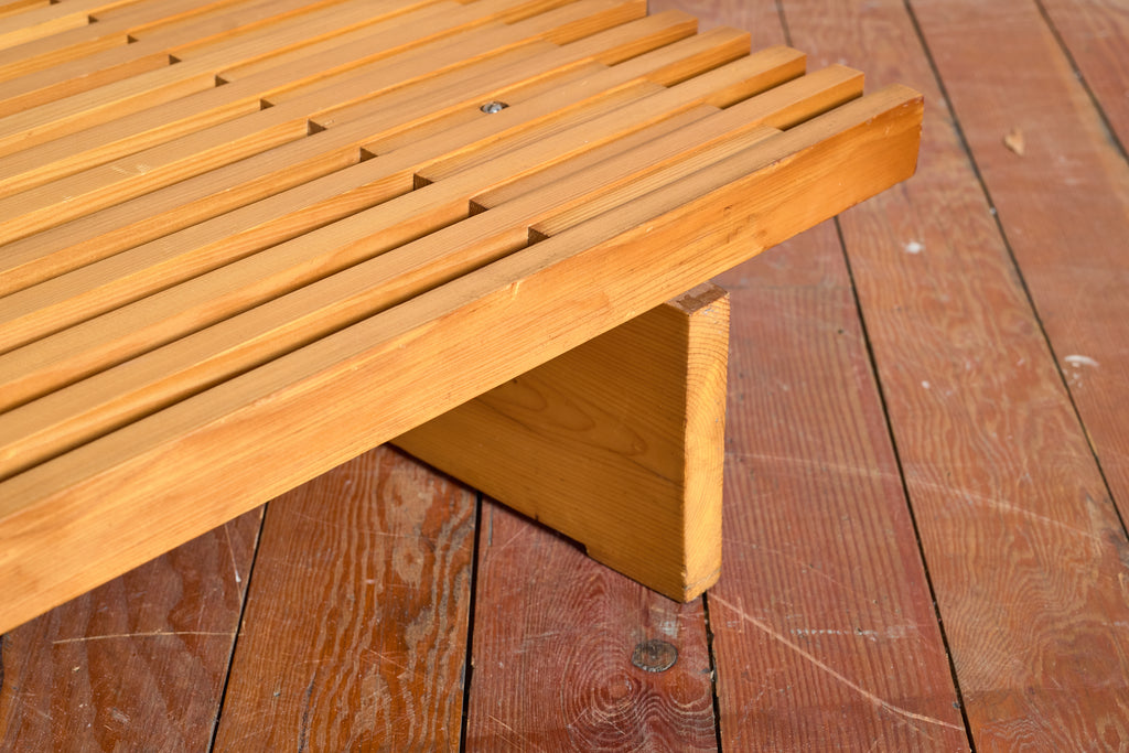 Charlotte Perriand attributed Bench