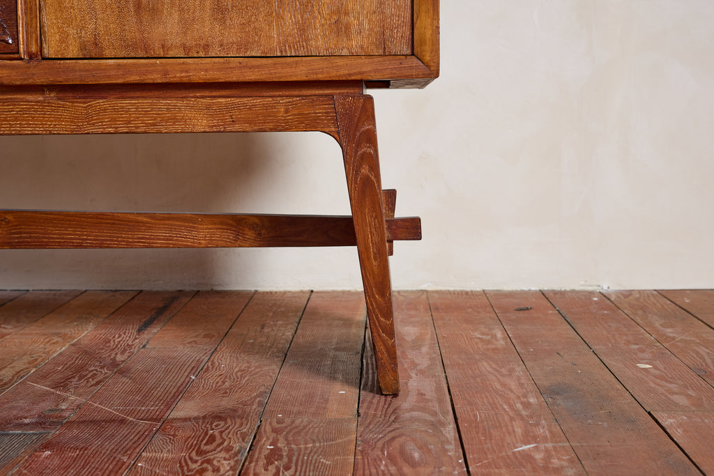 Large 1940's Italian Carved Sideboard
