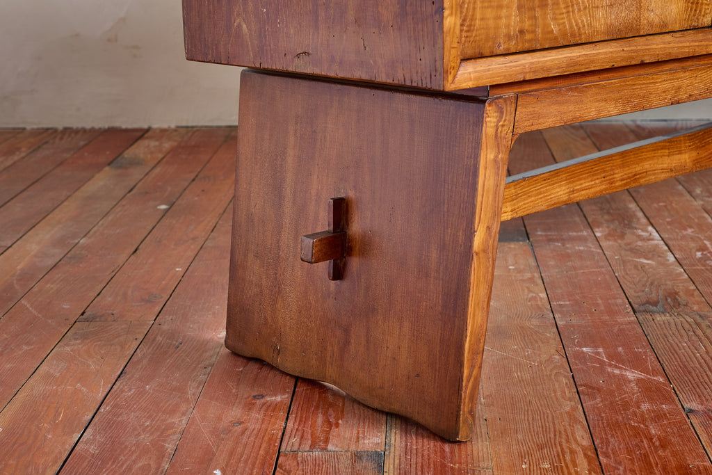 Large 1940's Italian Carved Sideboard