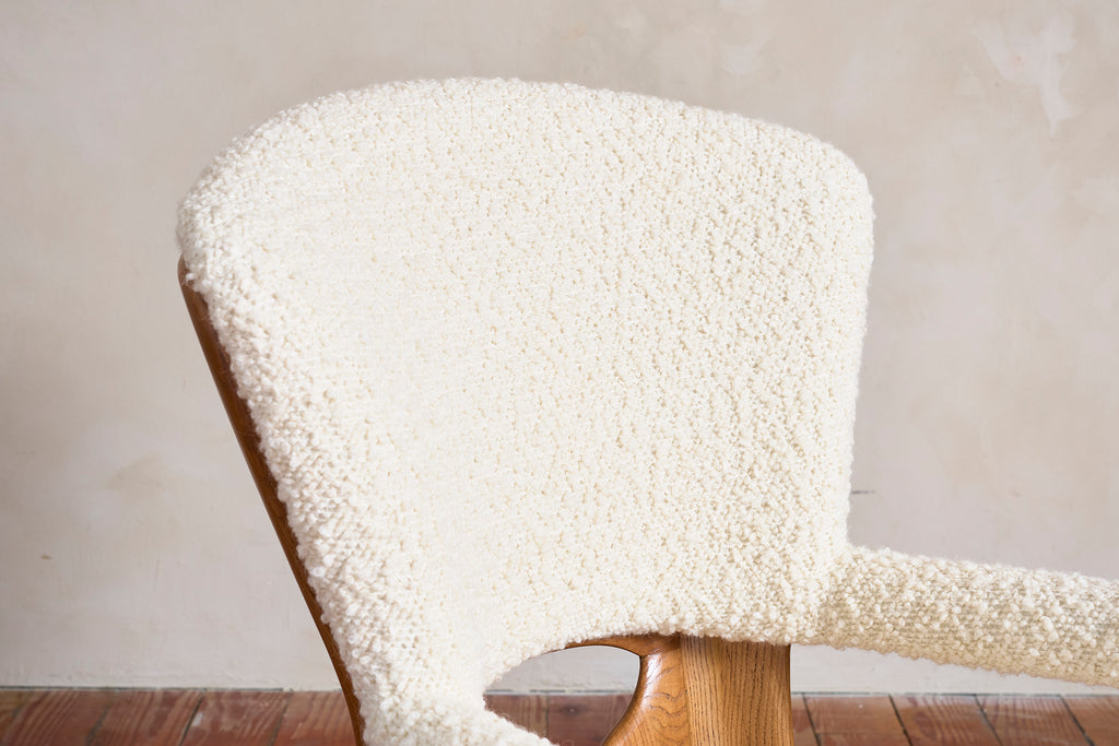 Unique Walnut Italian Arm Chairs