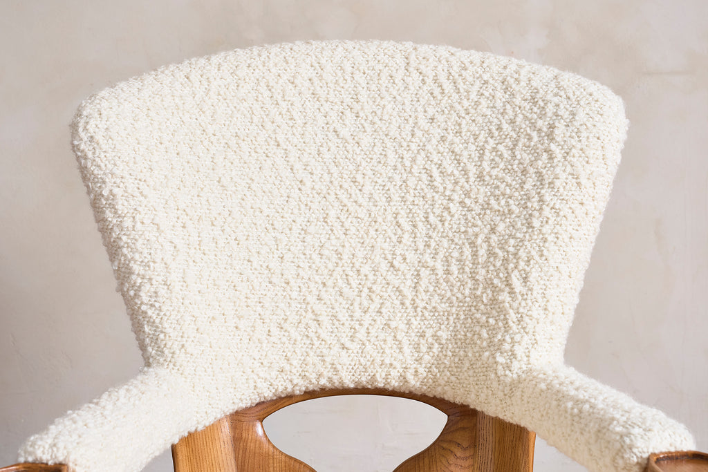 Unique Walnut Italian Arm Chairs