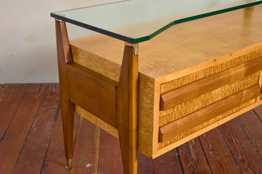 Dresser with Mirror by La Permanente Mobili Cantù