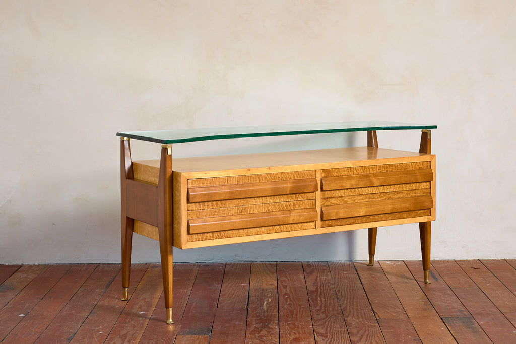 Dresser with Mirror by La Permanente Mobili Cantù