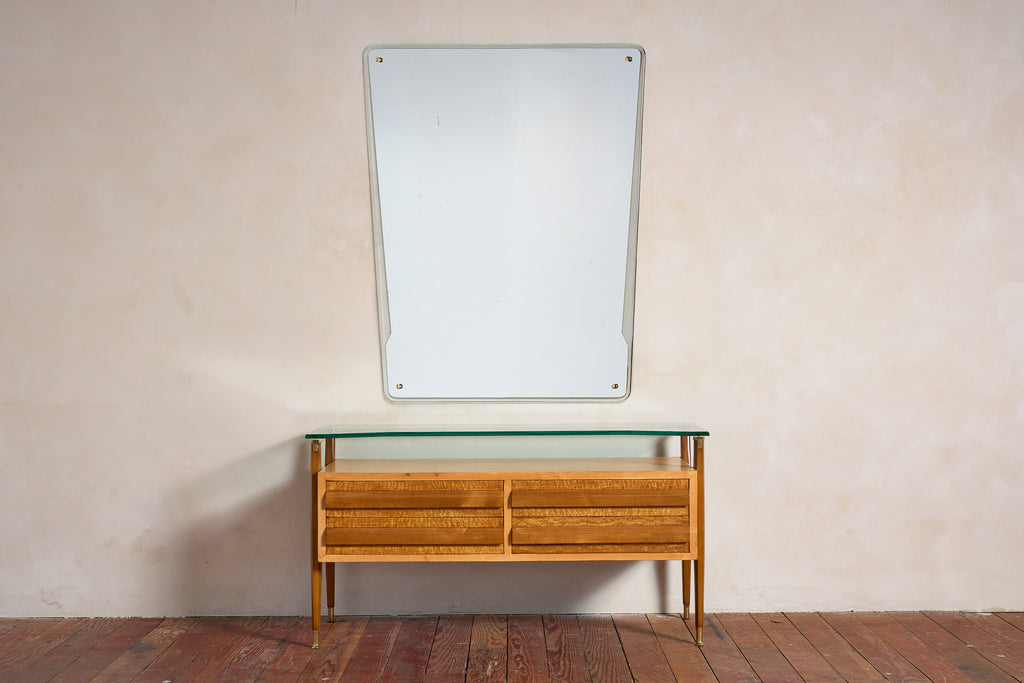Dresser with Mirror by La Permanente Mobili Cantù