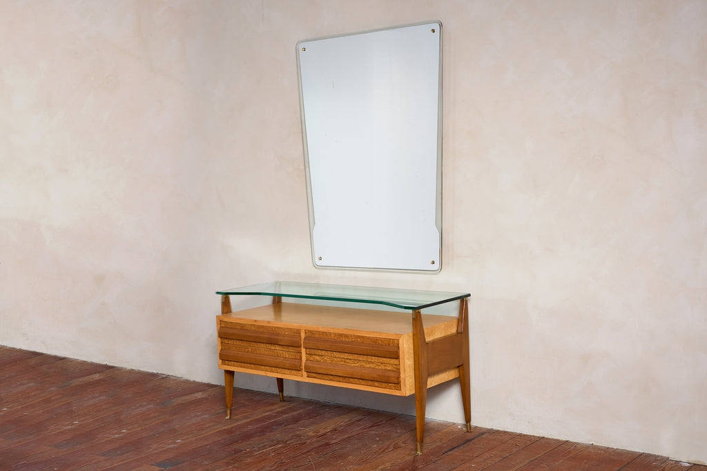 Dresser with Mirror by La Permanente Mobili Cantù