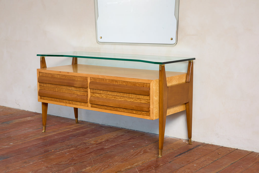 Dresser with Mirror by La Permanente Mobili Cantù