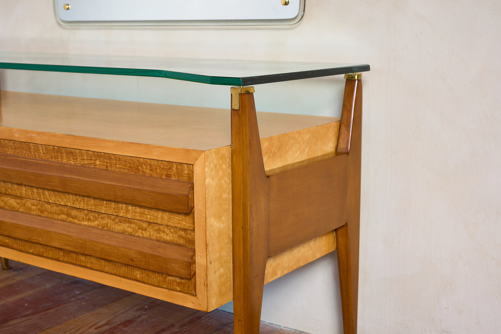 Dresser with Mirror by La Permanente Mobili Cantù