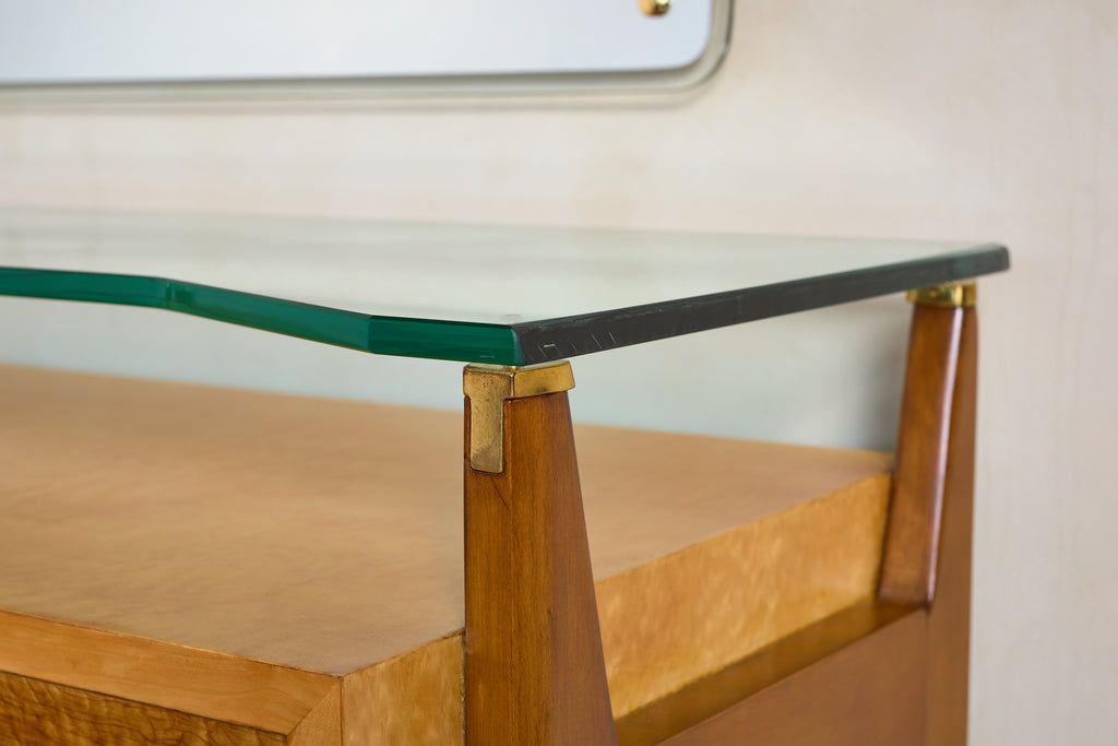 Dresser with Mirror by La Permanente Mobili Cantù