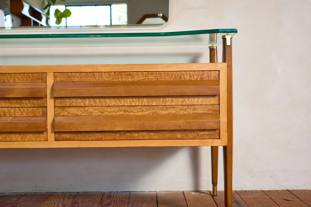 Dresser with Mirror by La Permanente Mobili Cantù