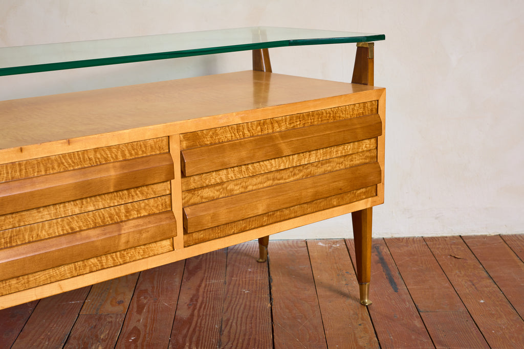 Dresser with Mirror by La Permanente Mobili Cantù