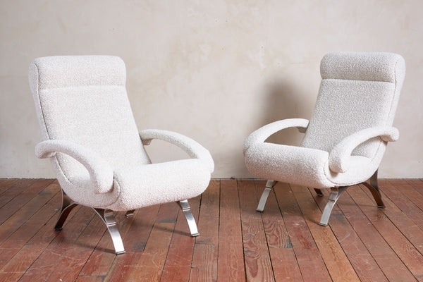 Pair of 1970's Italian Armchairs