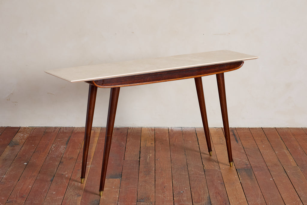 1950's Italian Marble Console