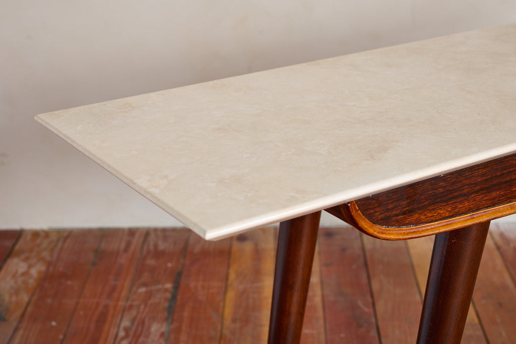 1950's Italian Marble Console
