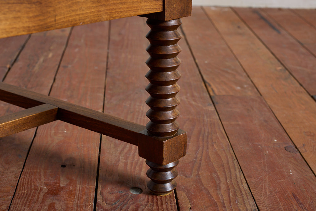 Set of Four Charles Dudouyt Arm Chairs