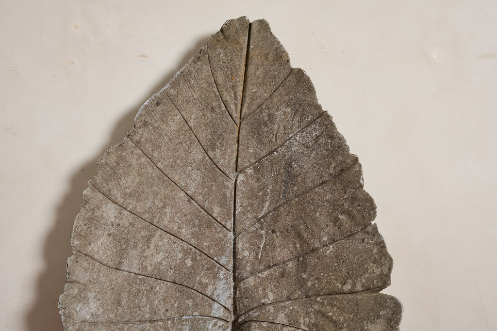 Large Concrete Leaf in the style of Willy Guhl
