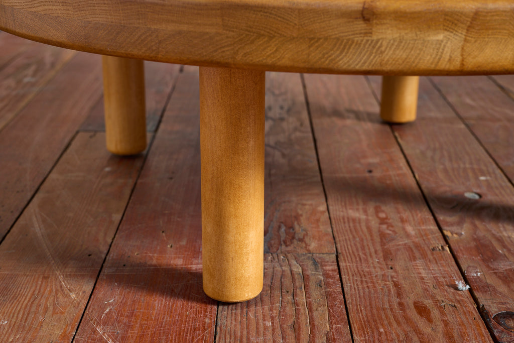 Pierre Chapo Style Oak Coffee Table