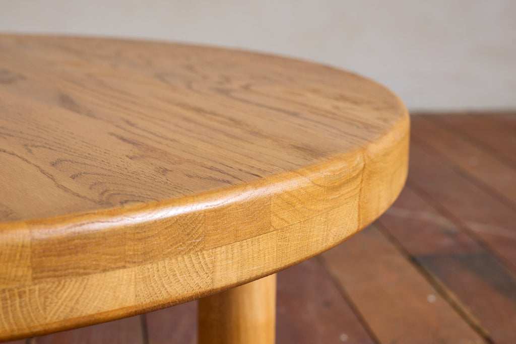 Pierre Chapo Style Oak Coffee Table