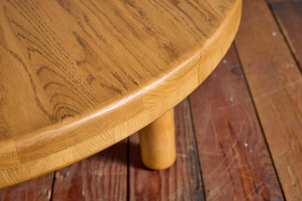 Pierre Chapo Style Oak Coffee Table