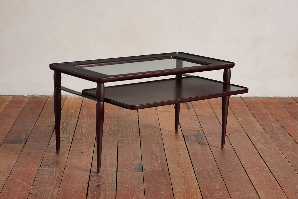 Ico Parisi Coffee Table with Pull Out Tray