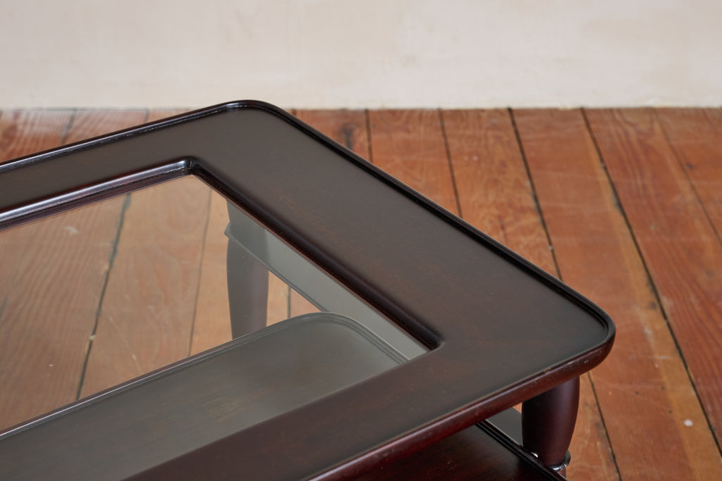 Ico Parisi Coffee Table with Pull Out Tray