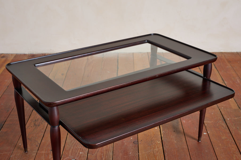Ico Parisi Coffee Table with Pull Out Tray