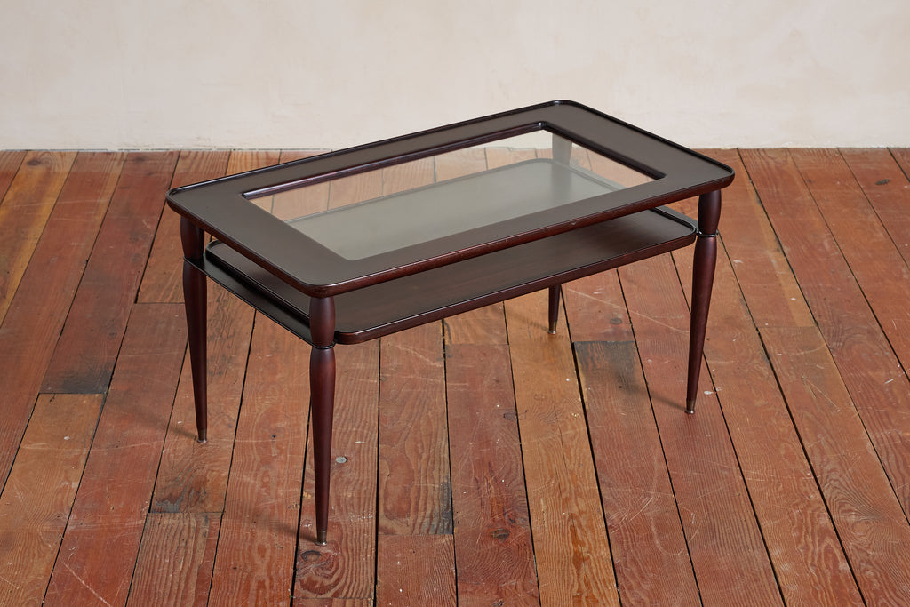 Ico Parisi Coffee Table with Pull Out Tray