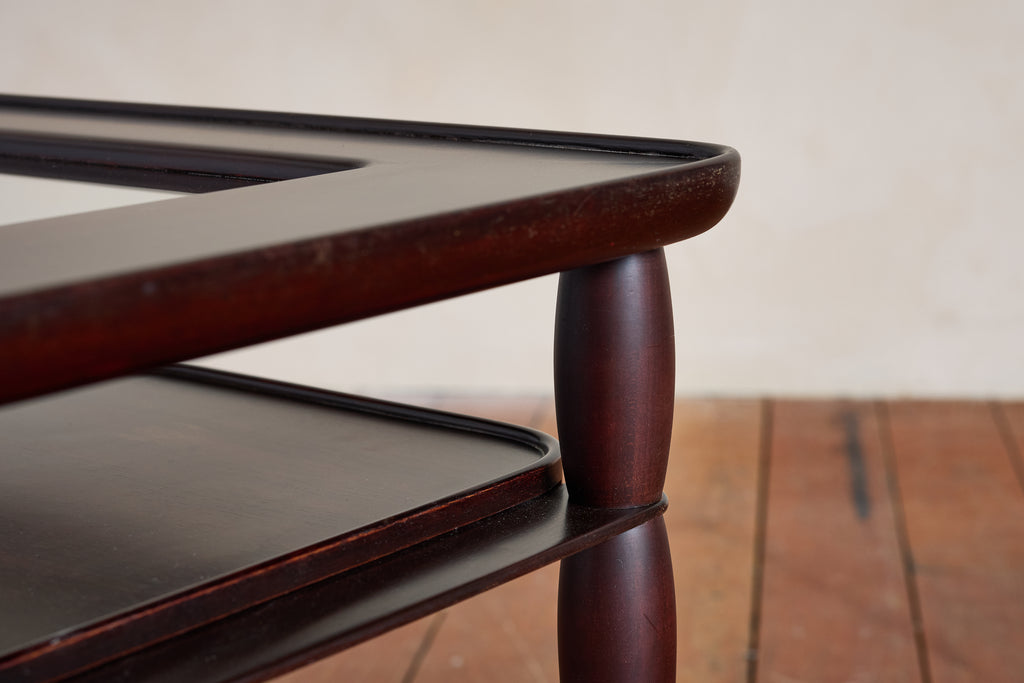 Ico Parisi Coffee Table with Pull Out Tray