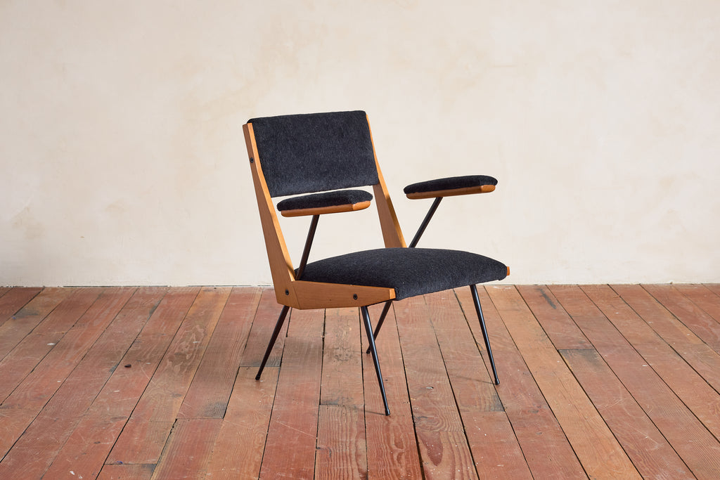 Italian Iron Armchairs