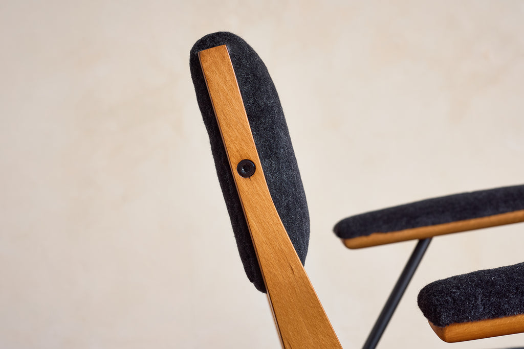 Italian Iron Armchairs