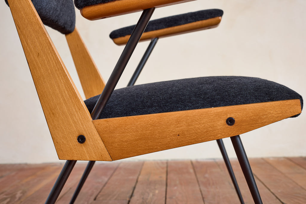 Italian Iron Armchairs