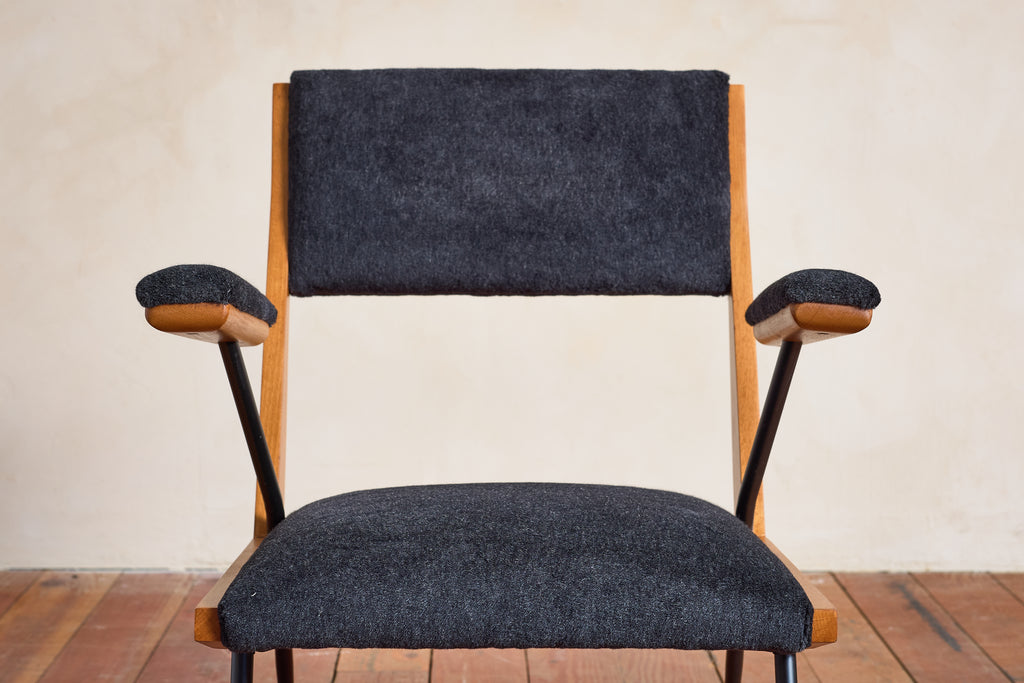 Italian Iron Armchairs