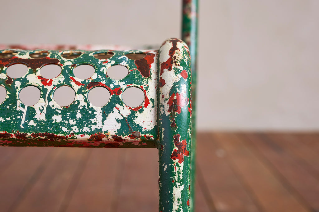 Rene Malaval Perforated Chairs - set of 6