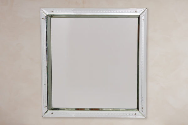 Giant 1940's Italian Etched Mirror