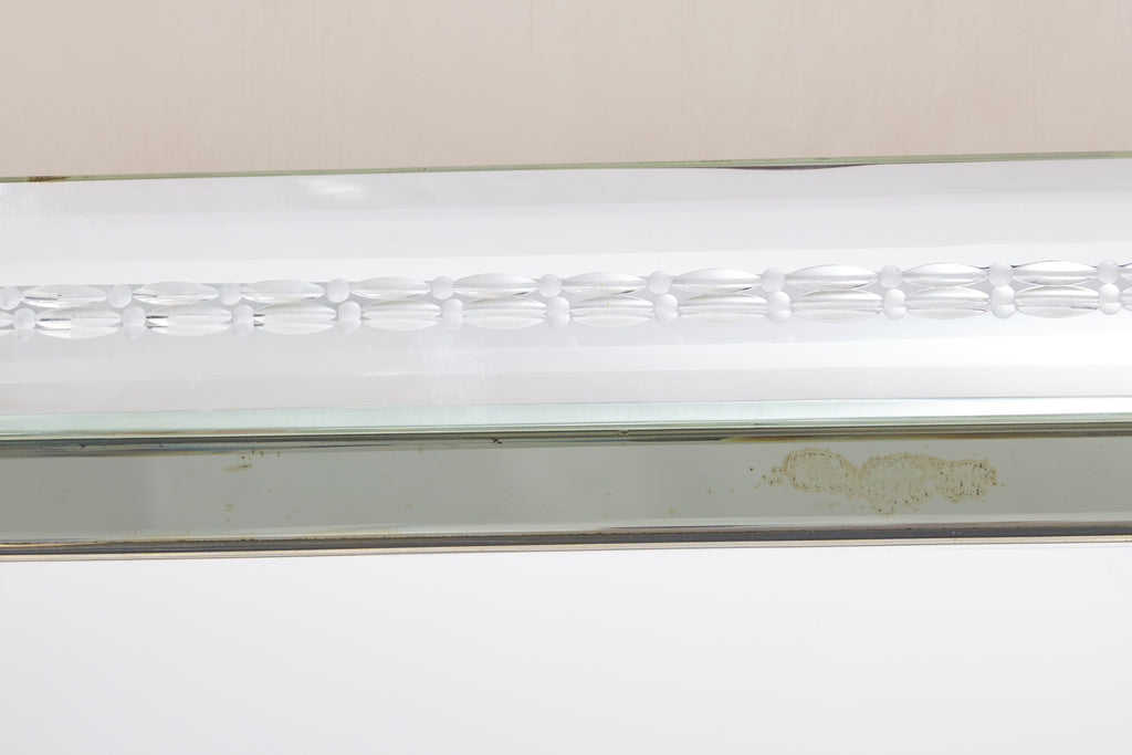 Giant 1940's Italian Etched Mirror