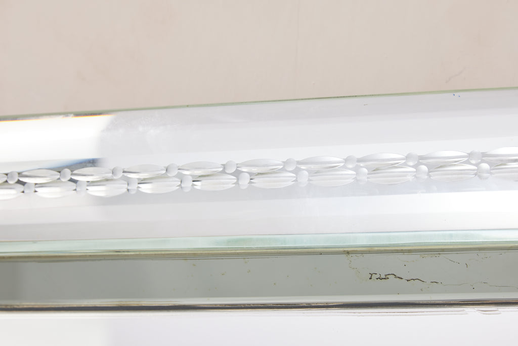 Giant 1940's Italian Etched Mirror