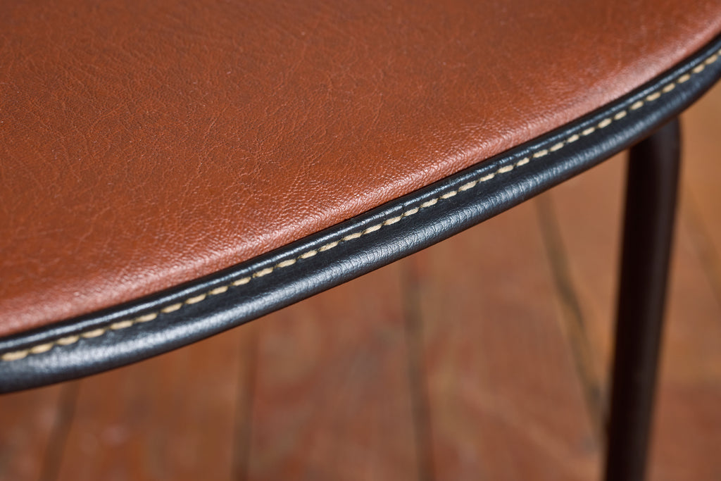 Pair of Jacques Adnet Armchairs