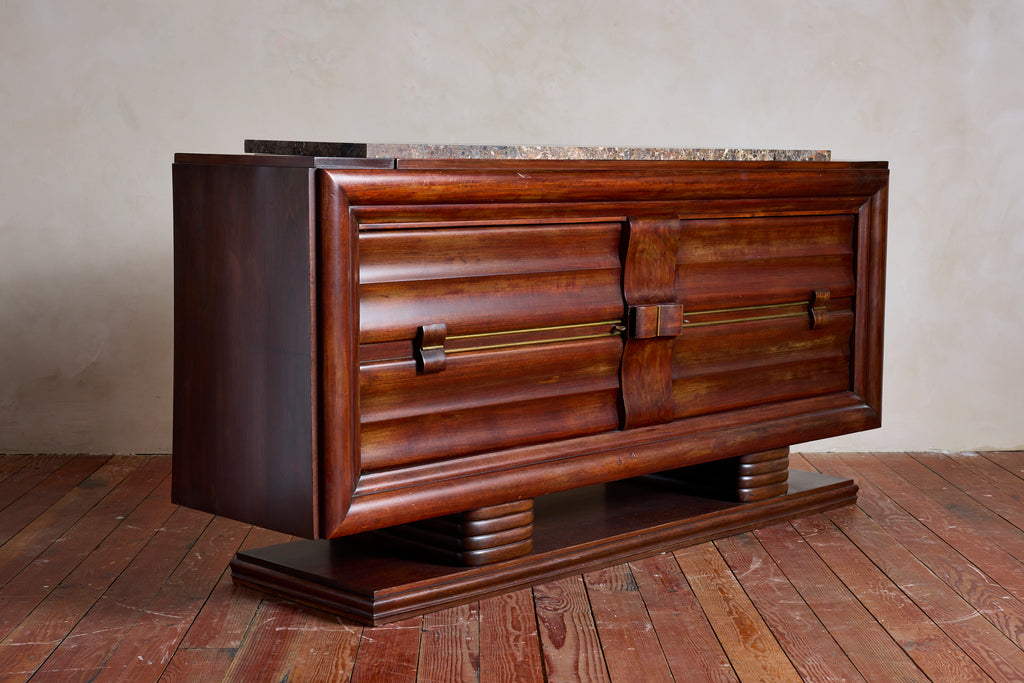 Art Deco Sideboard with Marble