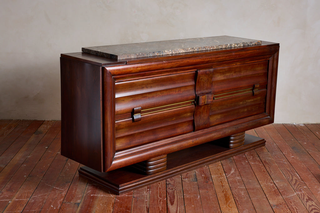 Art Deco Sideboard with Marble