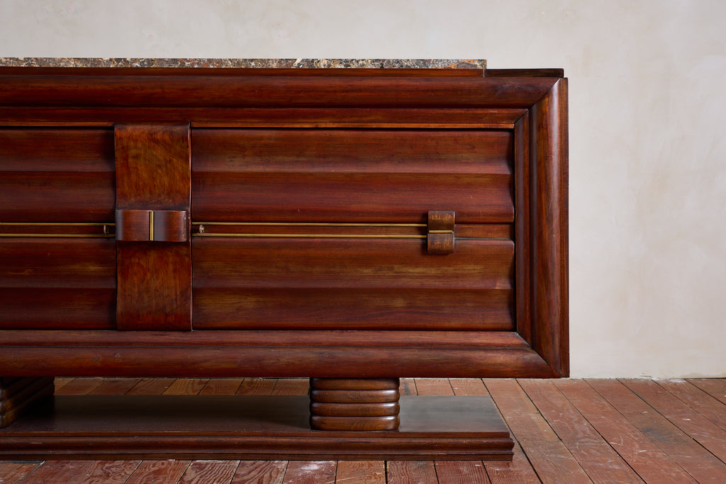 Art Deco Sideboard with Marble